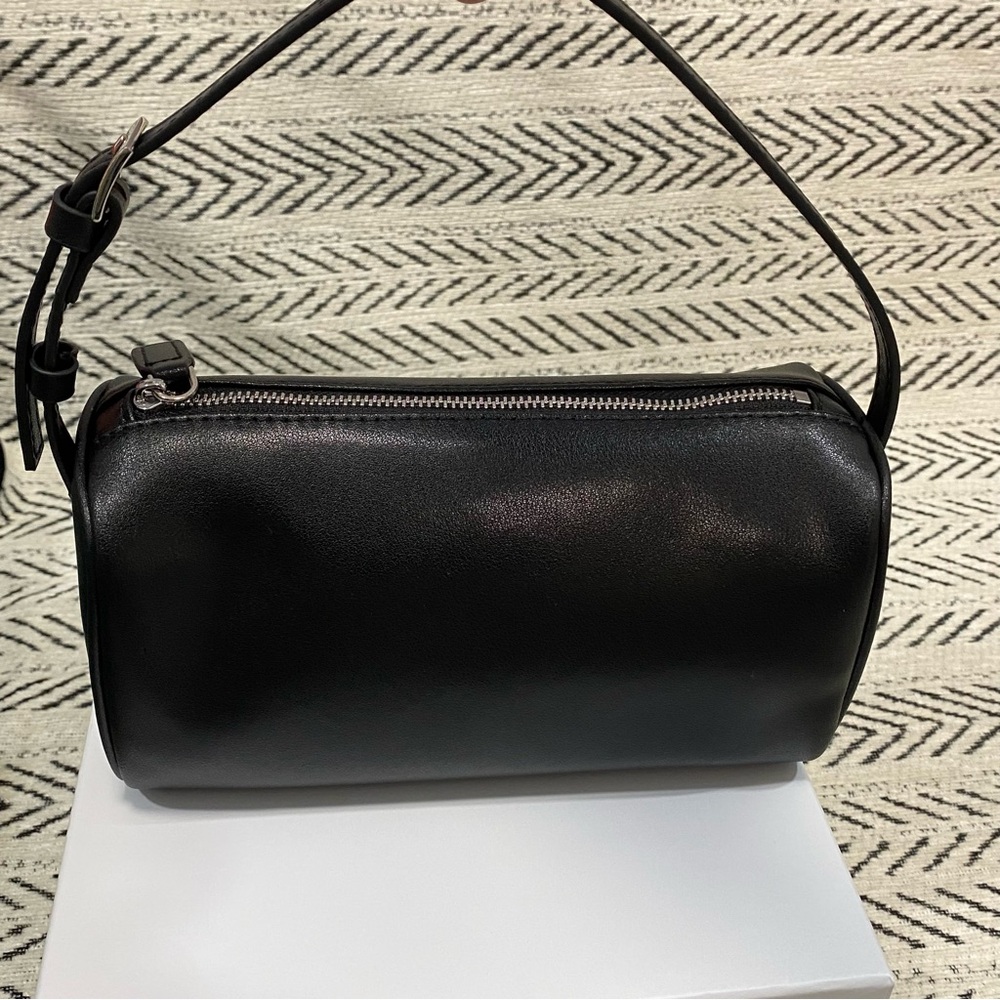 The Row Black Leather Bag